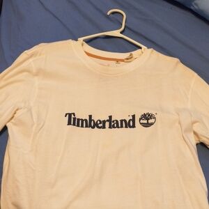 Timberland Long Sleeve T- Shirt LG White